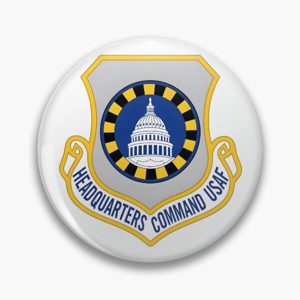 Item preview, USAF Headquarters Command Crest Patch designed and sold by CharlieDesings.