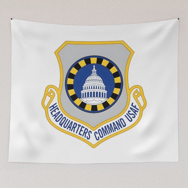 Item preview, USAF Headquarters Command Crest Patch designed and sold by CharlieDesings.