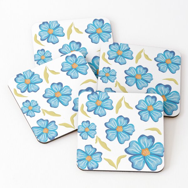 Item preview, Painted Blue Blossoms designed and sold by EJs .