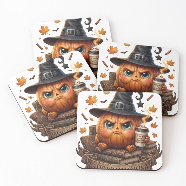 Item preview, Basic Witch Energy Grumpy Pumpkin Spice Potion designed and sold by LaunchLabs26.
