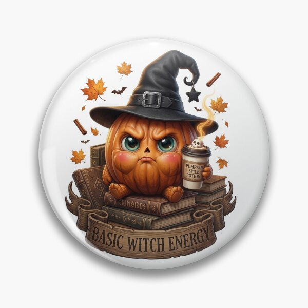Item preview, Basic Witch Energy Grumpy Pumpkin Spice Potion designed and sold by LaunchLabs26.