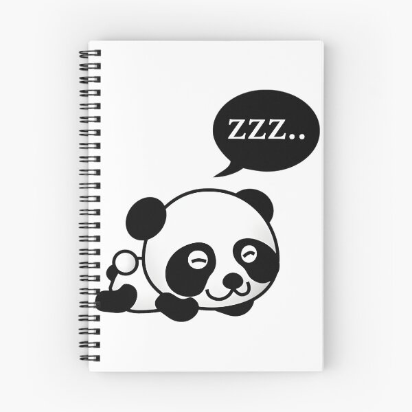Item preview, Sleeping Panda Cute Animal Illustration Design designed and sold by SHVKERstyle.