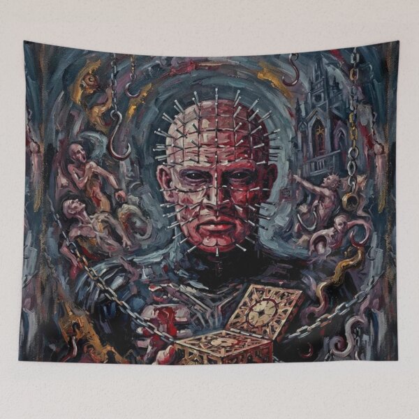 Item preview, Hellraiser Ultimate Supernatural Body Horror Fine Art Tribute designed and sold by Art's Diner.