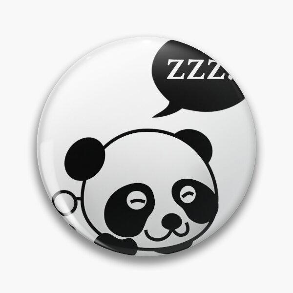 Item preview, Sleeping Panda Cute Animal Illustration Design designed and sold by SHVKERstyle.
