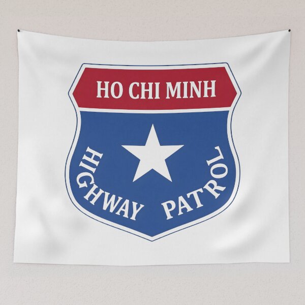 Item preview, USAF Vietnam War Ho Chi Minh Highway Patrol Patch designed and sold by CharlieDesings.
