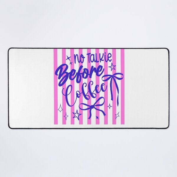 Item preview, No Talkie Before Coffee Funny Caffeine Quote designed and sold by LASTIQUE-dd.