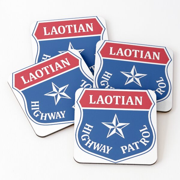 Item preview, USAF Vietnam War Laotian Highway Patrol Patch designed and sold by CharlieDesings.