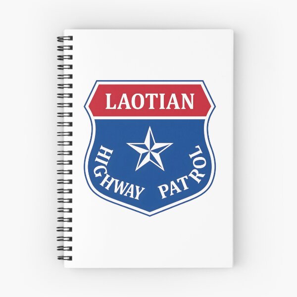 Item preview, USAF Vietnam War Laotian Highway Patrol Patch designed and sold by CharlieDesings.