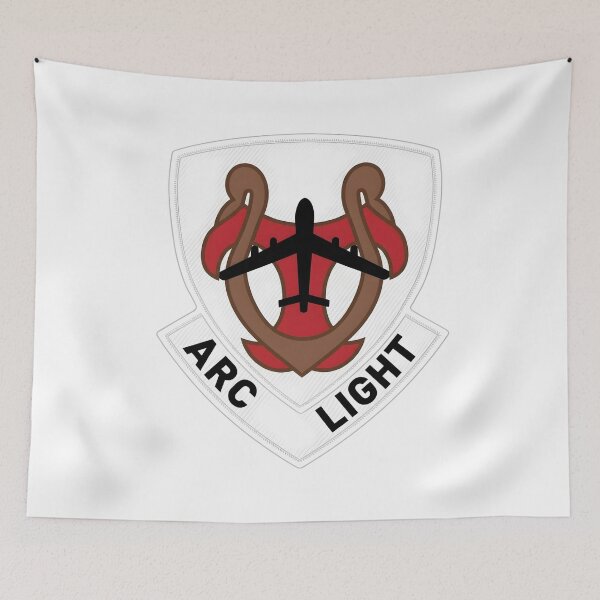 Item preview, USAF Operation Arc Light B-52 Stratofortress Mission Patch designed and sold by CharlieDesings.