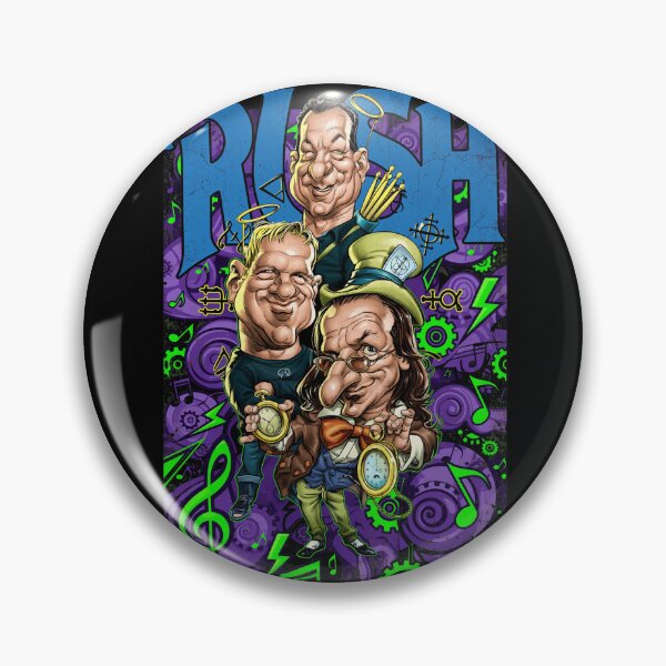 Artikelvorschau, Rush Prog Rock entworfen und verkauft von Glitch-Critters.