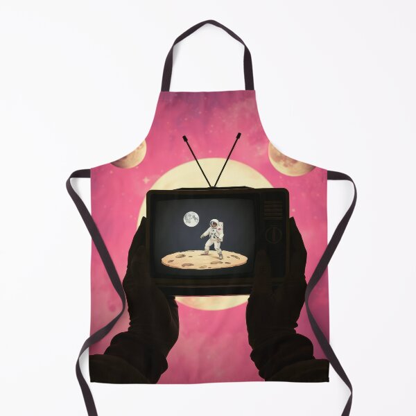 Item preview, Surreal Astronaut TV Space Cinema Movie Poster designed and sold by Cine8.