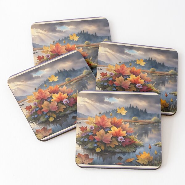 Item preview, Autumn Leafs, at the River of Landscape designed and sold by Nira Dabush.