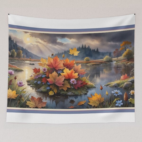 Item preview, Autumn Leafs, at the River of Landscape designed and sold by Nira Dabush.