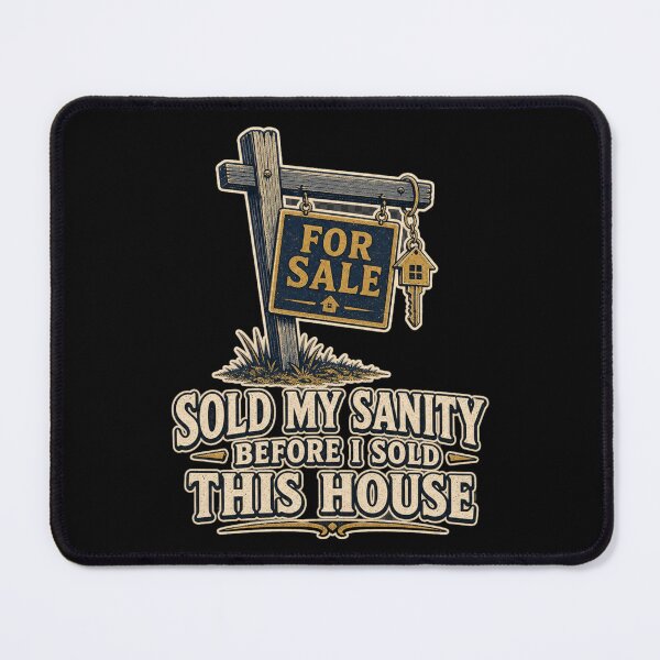 Item preview, Sold My Sanity Before I Sold This House Shirt, Funny Real Estate Agent T-Shirt, Realtor Humor Tee, Funny Real Estate Gift Shirt, Vintage Property Graphic designed and sold by TshirtsLabs.