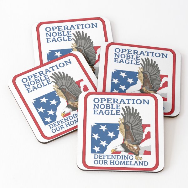Item preview, USAF Operation Noble Eagle Defending Our Homeland Patch designed and sold by CharlieDesings.