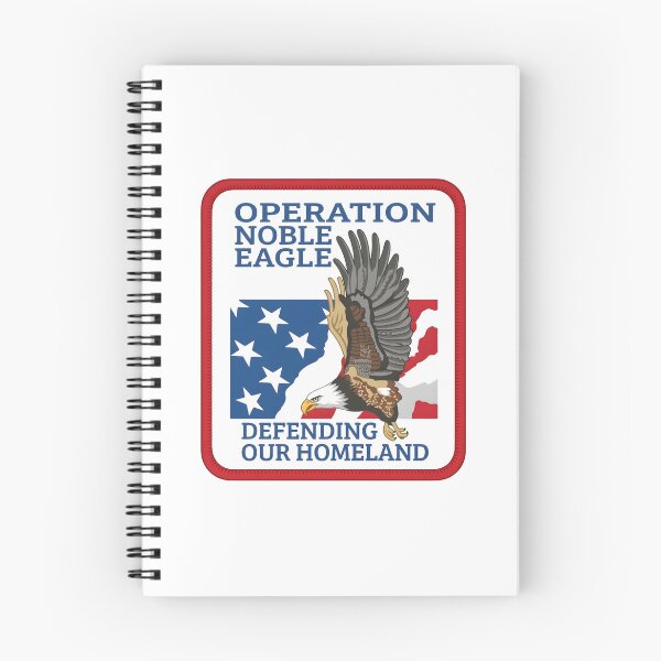 Item preview, USAF Operation Noble Eagle Defending Our Homeland Patch designed and sold by CharlieDesings.