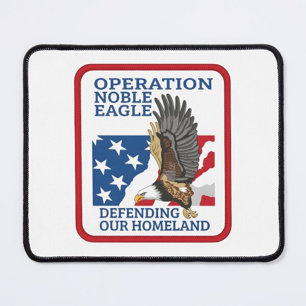 Item preview, USAF Operation Noble Eagle Defending Our Homeland Patch designed and sold by CharlieDesings.