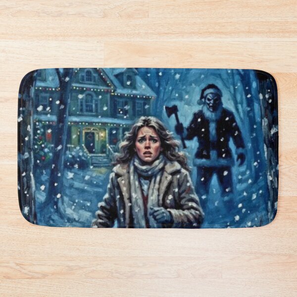 Item preview, To All a Goodnight Ultimate Holiday Slasher Fine Art Tribute designed and sold by Art's Diner.