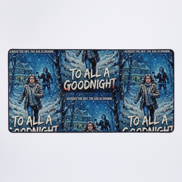 Item preview, To All a Goodnight Ultimate Holiday Slasher Fine Art Tribute designed and sold by Art's Diner.
