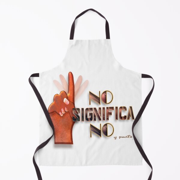Item preview, No significa no (No means no -Spanish) designed and sold by Yamy Morrell Art and Design.