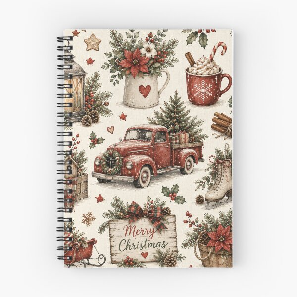 Item preview, Cozy Vintage Christmas Holiday Collection designed and sold by Wild Ink Studio by Barbara.