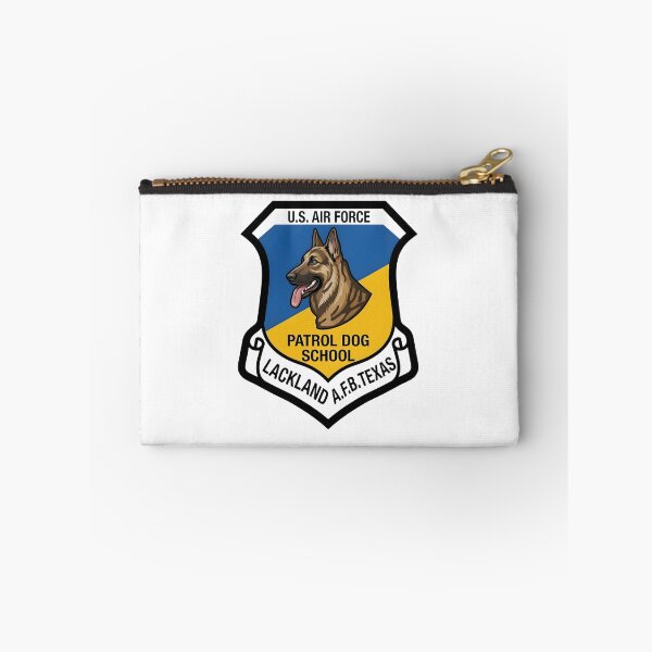 Item preview, USAF Patrol Dog School Lackland AFB Texas Insignia Patch designed and sold by CharlieDesings.
