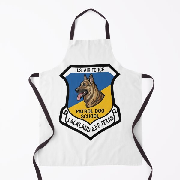 Item preview, USAF Patrol Dog School Lackland AFB Texas Insignia Patch designed and sold by CharlieDesings.