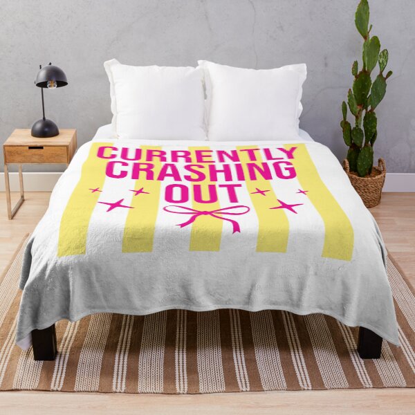 Item preview, Currently Crashing Out Funny Teacher Burnout Quote designed and sold by LASTIQUE-dd.