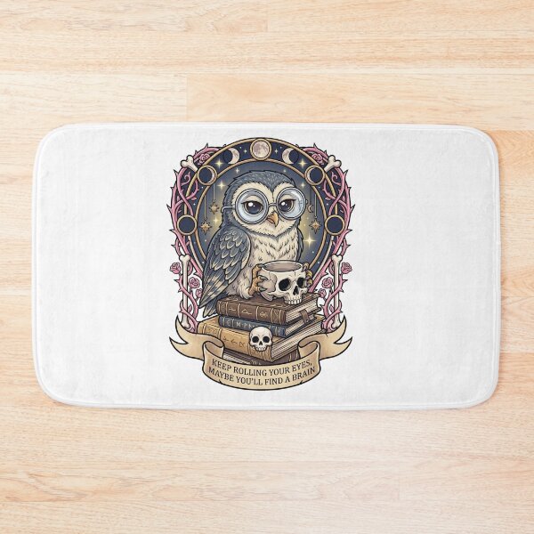 Item preview, Keep Rolling Your Eyes Maybe You'll Find A Brain Owl designed and sold by LaunchLabs26.