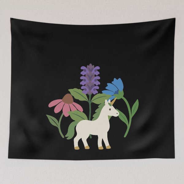 Item preview, Unicorn · Cornflower · Flowers · Garden lovers designed and sold by Sir-Freaky.
