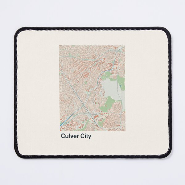 Item preview, Culver City Minimalistic Map Art designed and sold by MapsNerd.