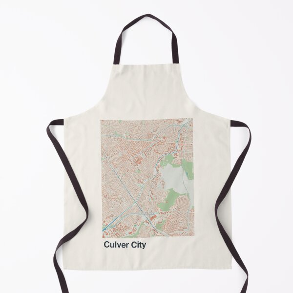 Item preview, Culver City Minimalistic Map Art designed and sold by MapsNerd.