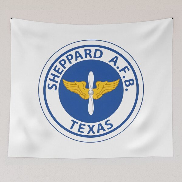 Item preview, USAF Sheppard AFB Texas Propeller and Wings Emblem Patch designed and sold by CharlieDesings.
