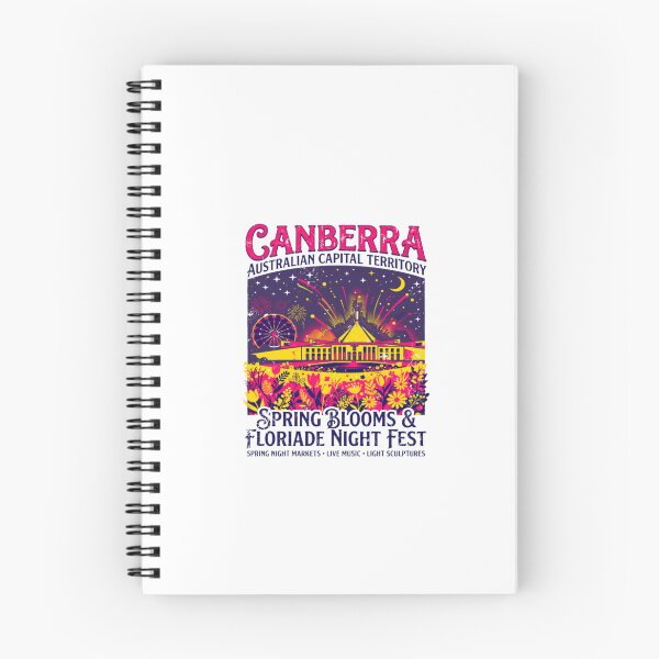 Item preview, Canberra Spring Blooms And Floriade Night Fest  designed and sold by ChaosColorCo.