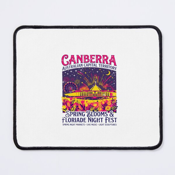 Item preview, Canberra Spring Blooms And Floriade Night Fest  designed and sold by ChaosColorCo.