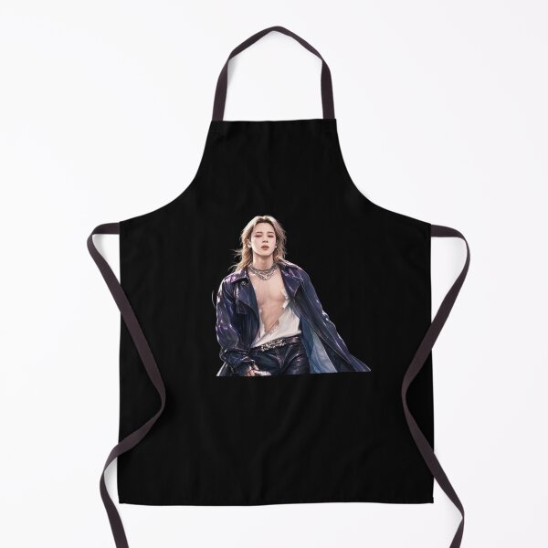 Item preview, BTS Jimin Golden Blonde Cyberpunk Rocker Fanart Illustration designed and sold by ManggaeJM.