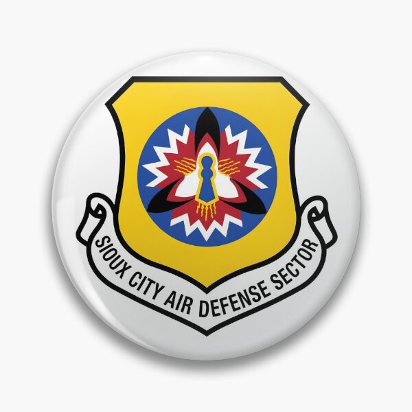 Item preview, USAF Sioux City Air Defense Sector Shield Patch designed and sold by CharlieDesings.
