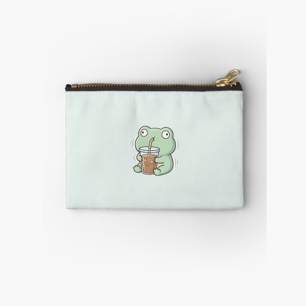 Item preview, Cute Kawaii Frog drinking boba designed and sold by pixellm.