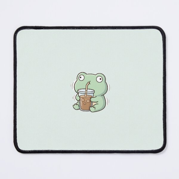 Item preview, Cute Kawaii Frog drinking boba designed and sold by pixellm.