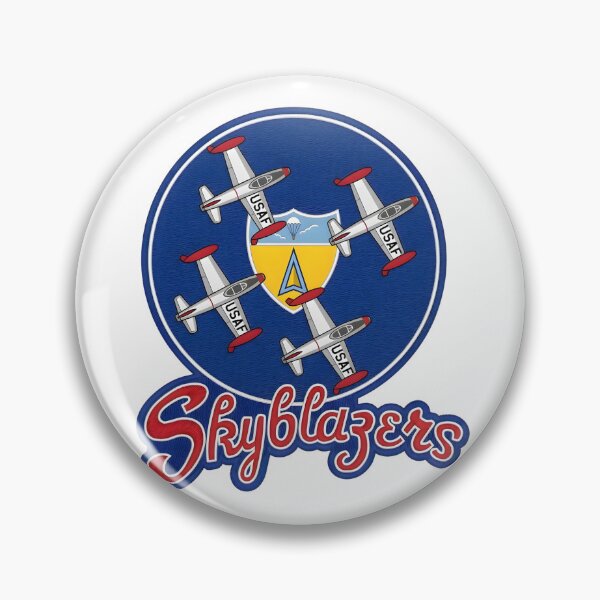 Item preview, USAF Skyblazers Aerial Demonstration Team Patch designed and sold by CharlieDesings.