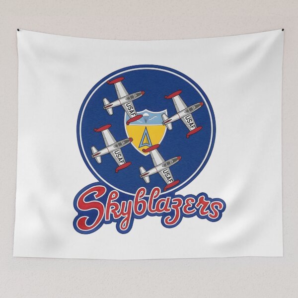 Item preview, USAF Skyblazers Aerial Demonstration Team Patch designed and sold by CharlieDesings.