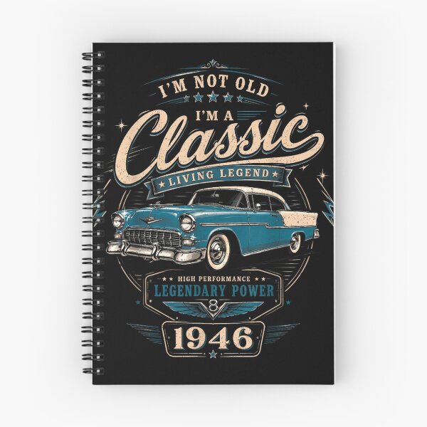 Item preview, Classic Car 1946 Limited Edition 80 Year Old 80th Birthday designed and sold by Crookedorbit ⭐⭐⭐⭐⭐ .