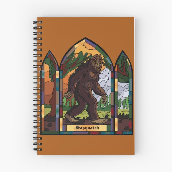 Item preview, Sasquatch Stain glass designed and sold by kerriestuff.