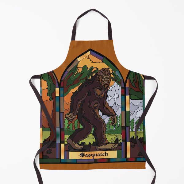 Item preview, Sasquatch Stain glass designed and sold by kerriestuff.