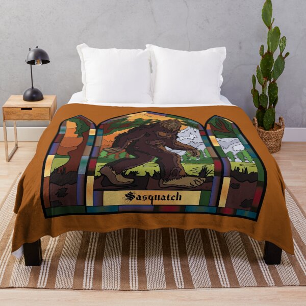 Item preview, Sasquatch Stain glass designed and sold by kerriestuff.