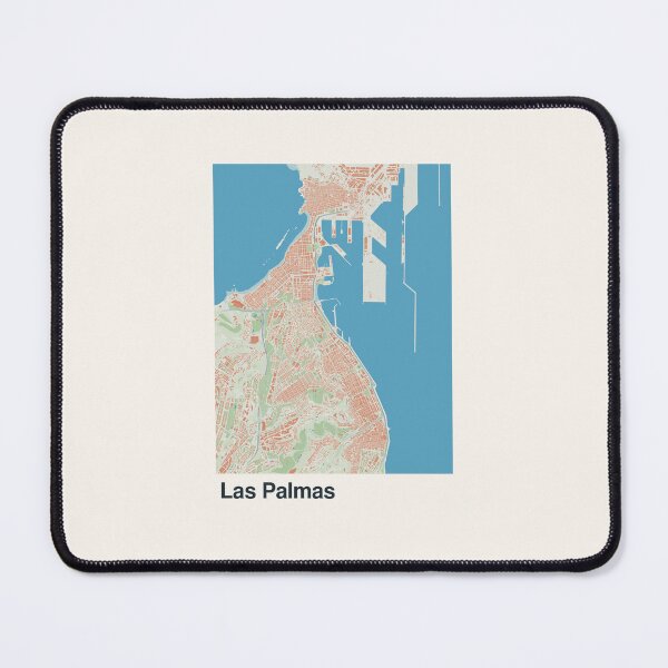 Item preview, Las Palmas Minimalistic Map Art designed and sold by MapsNerd.