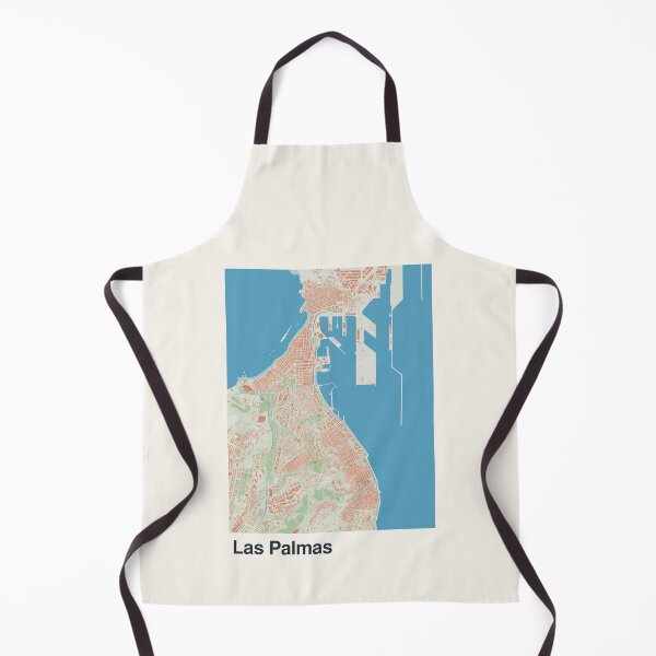 Item preview, Las Palmas Minimalistic Map Art designed and sold by MapsNerd.