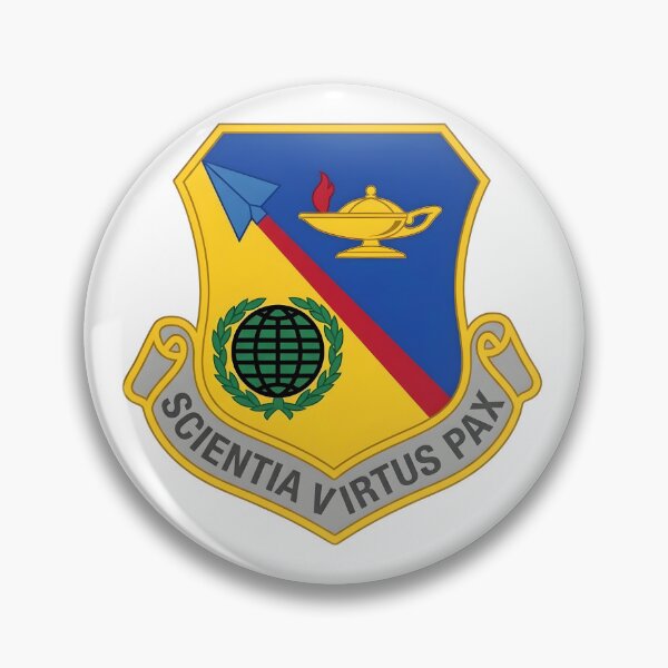 Item preview, USAF Air University Scientia Virtus Pax Crest Patch designed and sold by CharlieDesings.