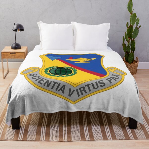 Item preview, USAF Air University Scientia Virtus Pax Crest Patch designed and sold by CharlieDesings.