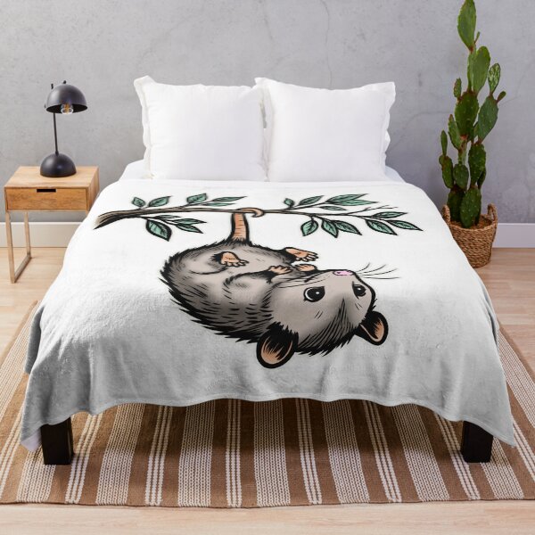 Item preview, Hanging Opossum designed and sold by Ink & Kind Studio.